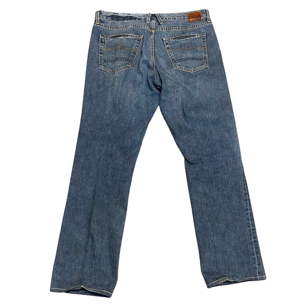 Agave Denim Gringo Classic Straight Leg Jeans Blue USA Made Mens 36x34